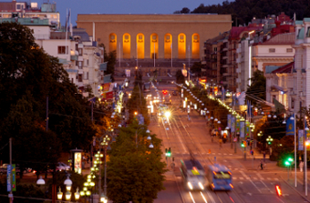 Gothenburg at night