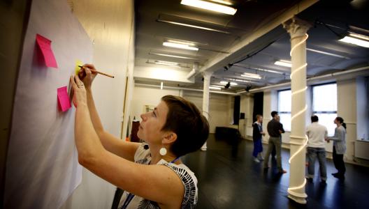 Marika Hedemyr during a working session